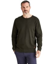 Men's Ridgeline Hartland Crew Knit - Deep Forest