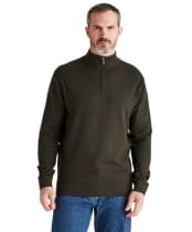 Men's Ridgeline Hartland 1/4 Zip Knit - Deep Forest