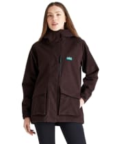  Women’s Ridgeline Rhea Waterproof Jacket - Deep Bark