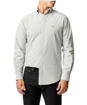 Men's Rodd & Gunn Long Sleeve Oxford Shirt - Eucalyptus