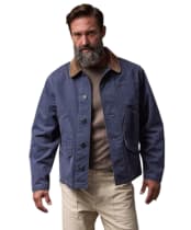 Men's Filson Canvas Outfitter Jacket - Blue Mussel
