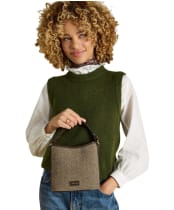 Women's Joules Bucket Bag - Natural Herringbone