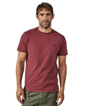 Men's Aubin Organic Cotton T-Shirt - Oxblood