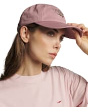 R.M. Williams Script Longhorn Baseball Cap - Mauve