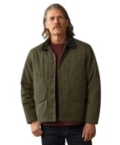 Men's Filson Insulated Canvas Outfitter Jacket - Dark Olive