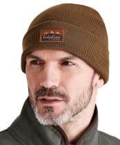 Ridgeline Heritage Fine Knit Beanie Hat - Teak