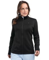 Women's Schöffel Ski Pine Fleece Jacket - Black