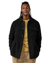 Men's Aubin Nettleham Wool Jacket - Chocolate Herringbone