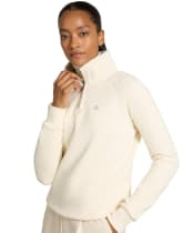 Women's Holland Cooper Burford Quarter Zip Sweat - Ecru