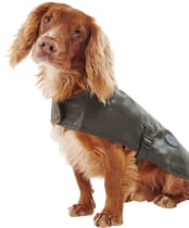 Barbour Waxed Cotton Dog Coat - Olive