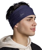 Buff Original Ecostretch Solid Necktube Gaiter UPF 50 - Night Blue