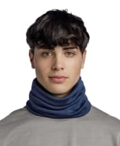 Buff Merino Heavyweight Necktube Gaiter - Night Blue