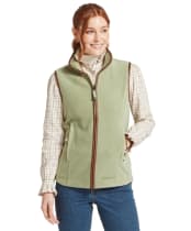 Women's Schöffel Lyndon Fleece Gilet - Sage Green