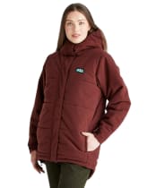 Women's Ridgeline Taiga Thermal Jacket - Oxblood