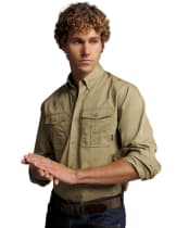 Men's R.M. Williams Walpole Worker Shirt - Khaki