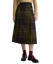 Women's Barbour Marena Midi Skirt - Classic Tartan