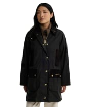 Women's Barbour Tartan Reimagined Icons Tartan Modern Beaufort Waxed Jacket - CLASSIC TARTAN/O