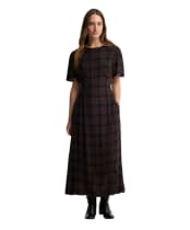 Women's Barbour Wynn Midi Dress - Rustic Shadow Tartan