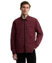 Men's Barbour International Inline Overshirt - Red Mahogany