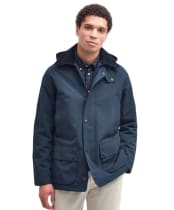 Men's Barbour Winter Ashby Waterproof Jacket - Navy