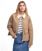 Women's Barbour Leia Quilted Jacket - Hazelnut