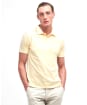 Men's Barbour Terra Dye Polo Shirt - Yellow Haze