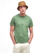 Men's Barbour Woodchurch T-Shirt - Pea Green