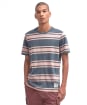 Men's Barbour Kilton Stripe T-Shirt - Dark Slate