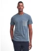 Men's Barbour Liverton Crew Neck T-Shirt - Dark Slate