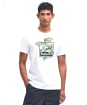 Men's Barbour Witton Graphic T-Shirt - White