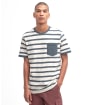 Men's Barbour Handale Stripe T-Shirt - Dark Slate