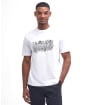 Men's Barbour International Ridley Graphic T-Shirt - Bright White