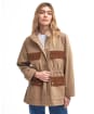 Women's Barbour Maeva Utility Casual Jacket - Hazelnut / Summer