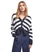 Women's Barbour Mariner Cardigan - Navy Stripe