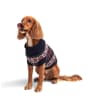 Barbour Case Fair Isle Dog Jumper - Blue Granite