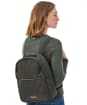 Women's Barbour Quilted Backpack - Olive