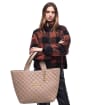 Women's Barbour International Battersea Tote Bag - Camel