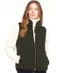 Women’s Barbour Burford Fleece Gilet - Olive