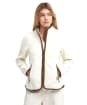 Women’s Barbour Lavenham Fleece Jacket - Winter Pearl