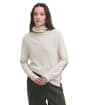 Women’s Barbour Pendle Roll Collar Sweater - ECRU/HESSIAN TAR