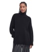 Women’s Barbour Stitch Cape Jumper - New Black