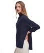 Women’s Barbour Stitch Guernsey Cape Jumper - Navy 2