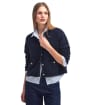 Women's Barbour Celeste Knitted Cardigan - Navy