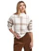 Deanna Knit - Winter White Tartan