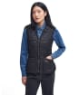 Women's Barbour Betty Fleece Waistcoat / Zip-In Liner - Black