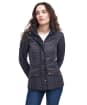 Women's Barbour Cavalry Polarquilt Jacket - Navy