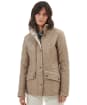 Women's Barbour Cavalry Polarquilt Jacket - Light Fawn