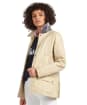 Women's Barbour Summer Beadnell Quilted Jacket - Pearl