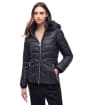 Women's Barbour International Island Quilted Jacket - Black