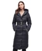 Women's Barbour International Track Line Quilted Jacket - Black